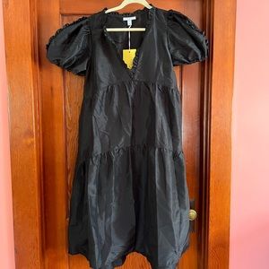Kika Vargas x Target Puff Sleve Midi Dress size XL